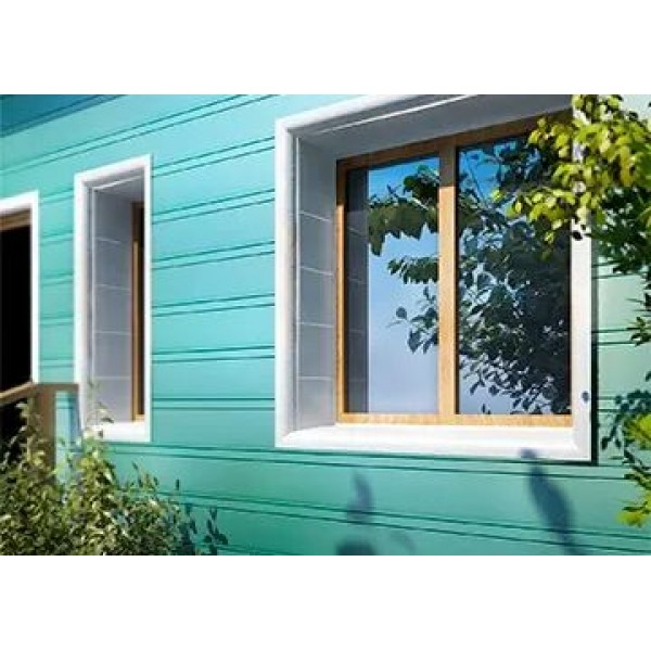 Отделка окон снаружи пластиком docke - фото