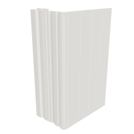 Околооконная вертикальная планка 1,5 м Белый