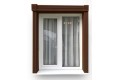 Фасадный декор Доломит (система обрамления окна) Коричневый (10)