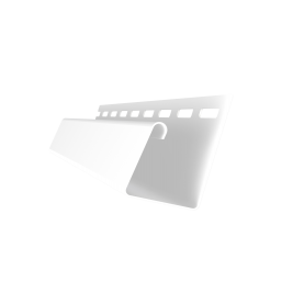 J- профиль для фасадных панелей Grand Line Белый