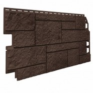 Фасадные панели Vilo Sandstone (Песчаник), Dark-Brown | Тёмно-коричневый
