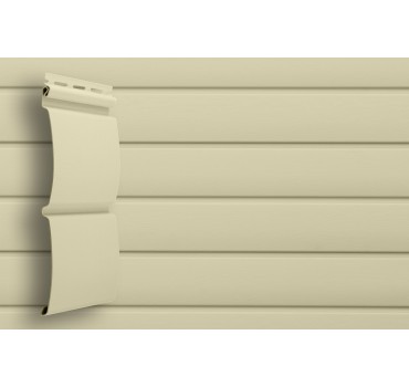 Сайдинг Grand Line (Гранд Лайн) Блок-хаус D4,8, слоновая кость