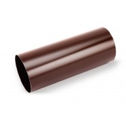 Труба водосточная 124/90 металл темно-коричневая
