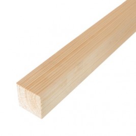 Брусок деревянный 50х50, 3 м, строганный