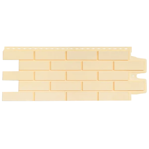 Купить фасадную панель Grand Line (Гранд Лайн) Клинкерный кирпич Classic бежевая в Москве по выгодным ценам от Строймир+